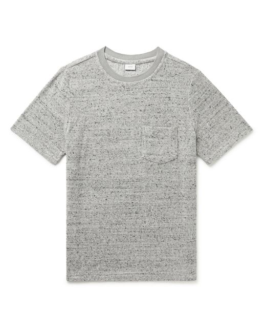 Onia Macro Towel Mélange Cotton-Blend Terry T-Shirt
