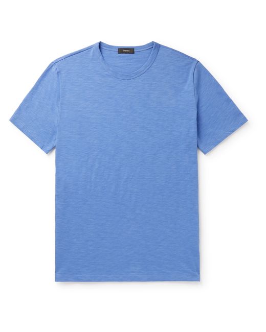 Theory Cosmos Slub Cotton-Jersey T-Shirt