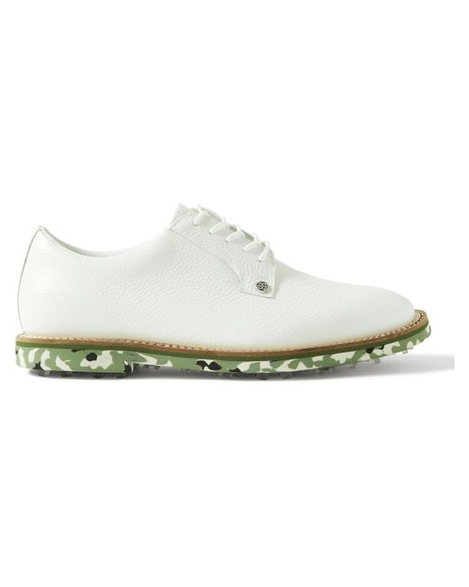 G/Fore Camo Gallivanter Pebble-Grain Leather Golf Shoes
