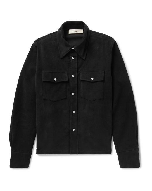 Séfr Matsy Cotton-Moleskin Shirt Jacket