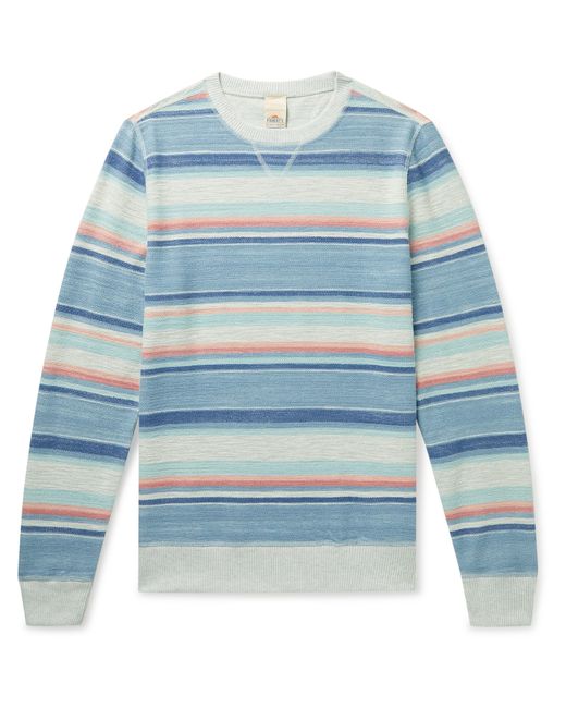 Faherty Surf Reversible Organic Cotton-Jersey Sweatshirt