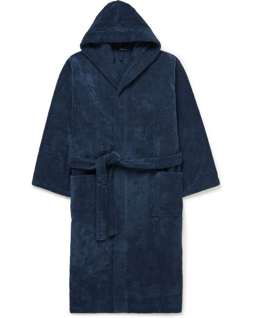Schiesser Cotton-Terry Hooded Robe
