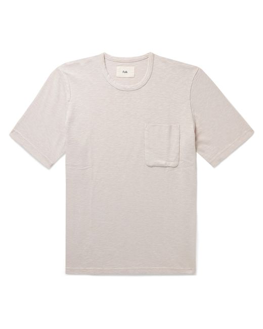 Folk Slub Cotton-Jersey T-Shirt
