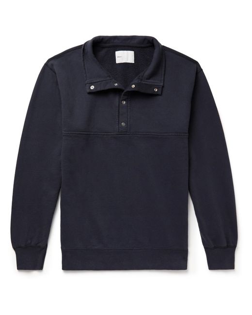 Adsum Cotton-Jersey Half-Placket Sweatshirt
