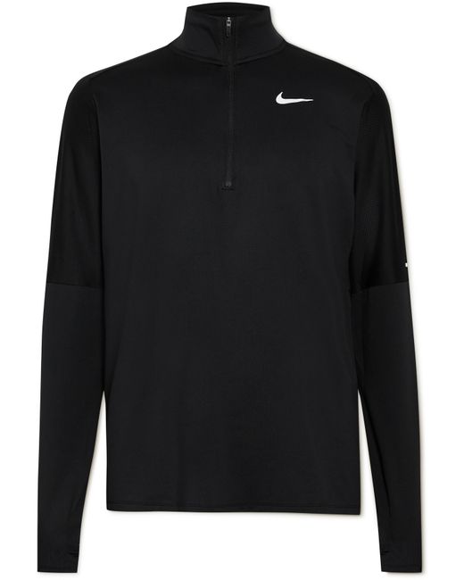 Nike Running Mesh-Panelled Dri-FIT Half-Zip Running Top