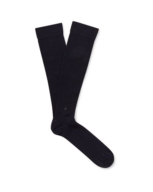 Ermenegildo Zegna Traveller Compression Wool-Blend Socks