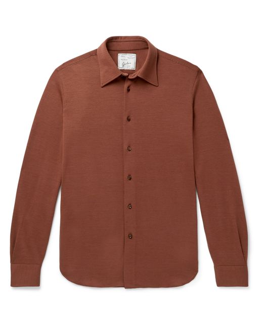 Giuliva Heritage Tommaso Wool-Jersey Shirt
