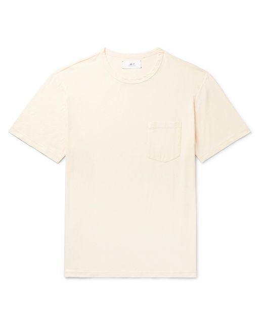 Mr P. MR P. Cotton and Linen-Blend T-Shirt