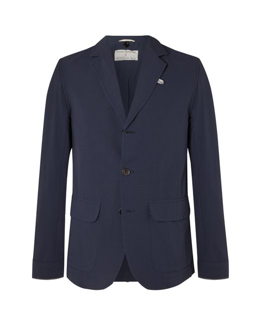 Oliver Spencer Brompton Reflective-Trimmed Shell Cycling Blazer