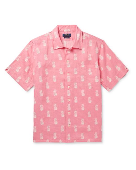 Polo Ralph Lauren Printed Linen Shirt
