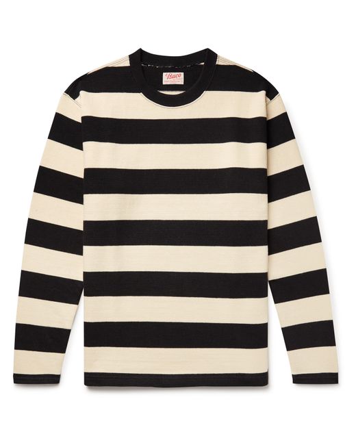 The Real Mccoy'S Buco Striped Cotton-Jersey T-Shirt