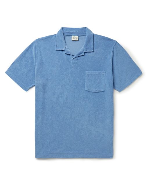 Hartford Cotton-Terry Polo Shirt