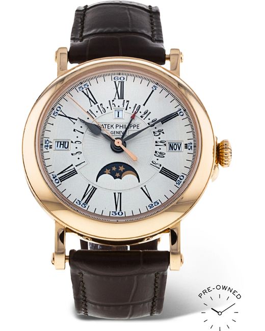 Patek Philippe Pre-Owned 2015 Grand Complications Automatic Perpetual Calendar 38mm Ref. No. 5159R-001