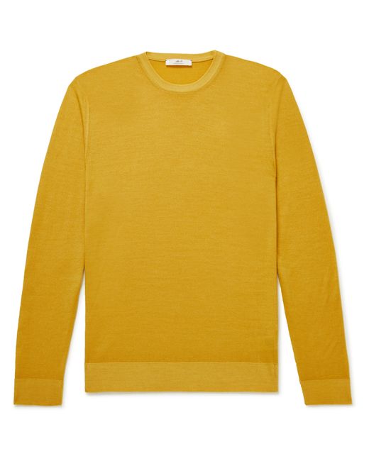 Mr P. Mr P. Garment-Dyed Merino Wool Sweater