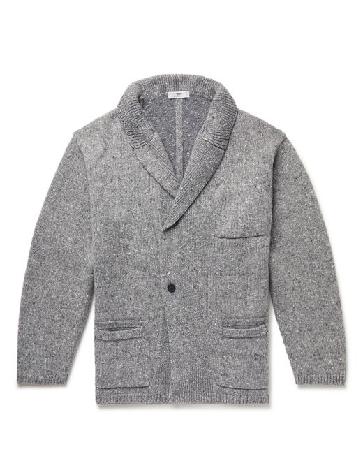 Inis Meáin Unstructured Donegal Merino Wool and Cashmere-Blend Blazer
