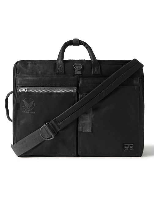 Porter-Yoshida and Co Flying Ace 3Way Webbing-Trimmed Nylon Briefcase