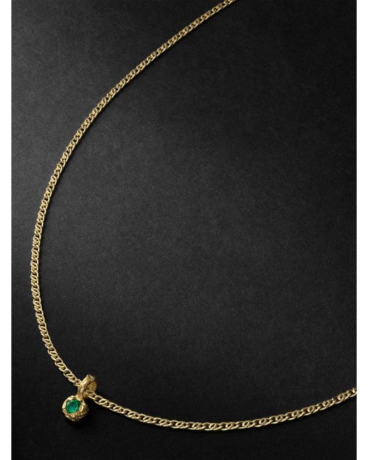 Healers Fine Jewelry Emerald Necklace