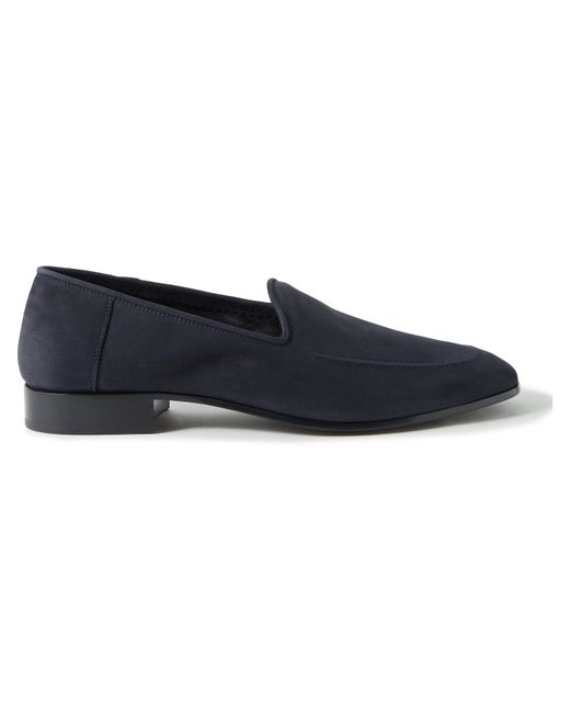 The Row Nubuck Loafers