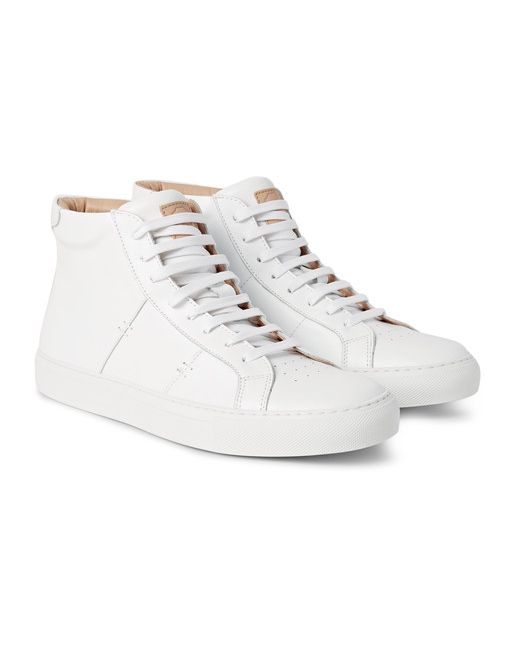 Greats The Royale High Leather High-top Sneakers