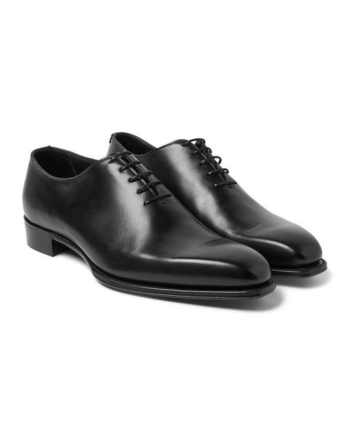 Kingsman George Cleverley James Whole-cut Leather Oxford Shoes