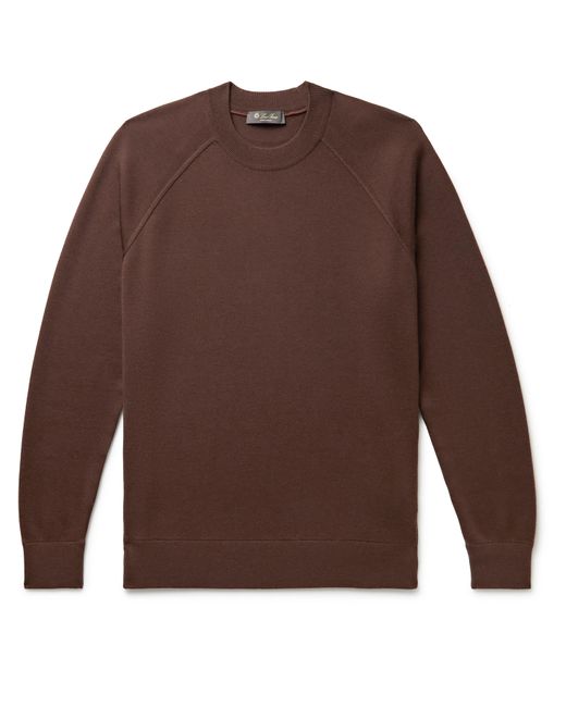 Loro Piana Cashmere Virgin Wool and Silk-Blend Sweater