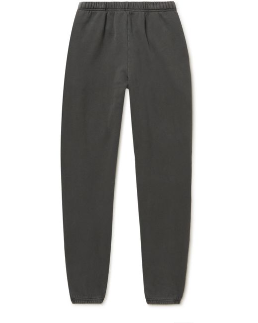 Les Tien Garment-Dyed Fleece-Back Cotton-Jersey Sweatpants