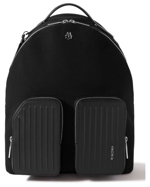Rimowa -Trimmed Canvas Backpack