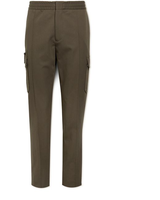 Ermenegildo Zegna Slim-Fit Cotton and Linen-Blend Twill Cargo Trousers