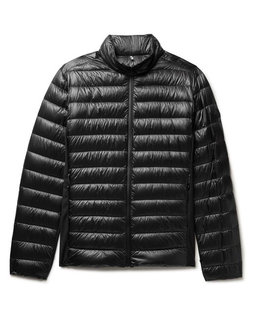 Moncler Vosges Slim-Fit Quilted Ripstop and Stretch-Jersey Down Jacket
