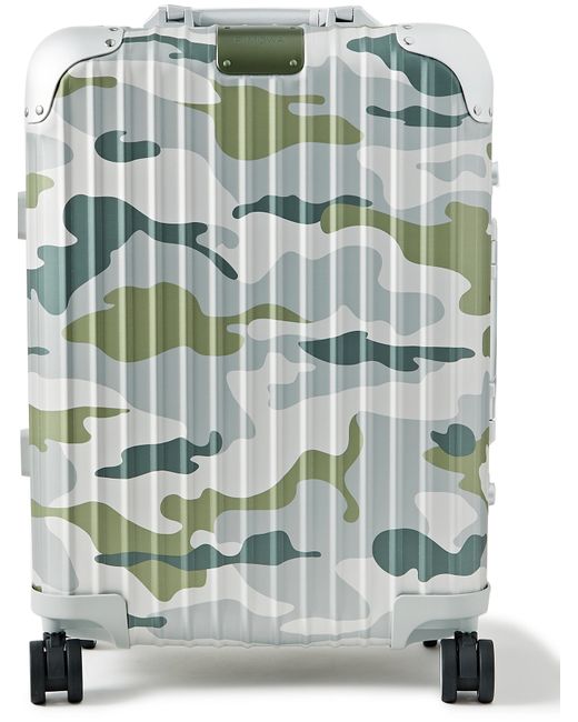 Rimowa Original Cabin 55cm Camouflage-Print Aluminium Carry-On Suitcase