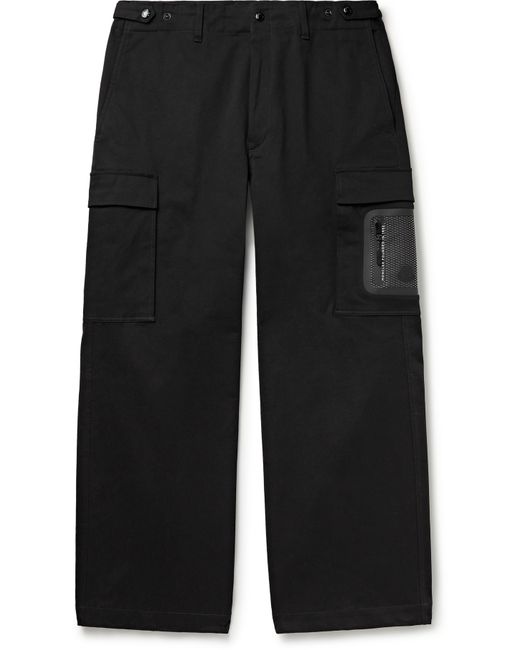 Moncler Cotton-Blend Twill Cargo Trousers