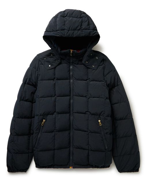 Paul Smith Quilted Brushed-Shell Hooded Down Jacket
