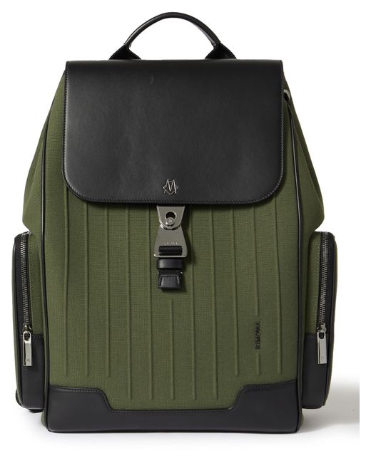 Rimowa Leather and Canvas Backpack