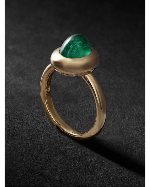 Vada Bubble Emerald Ring
