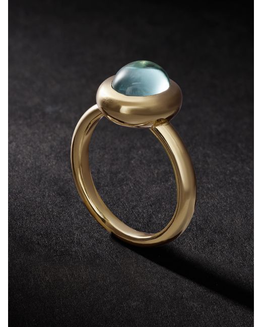 Vada Bubble Aquamarine Ring