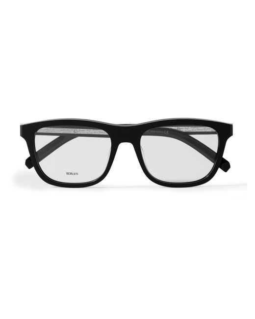Berluti D-Frame Acetate Optical Glasses