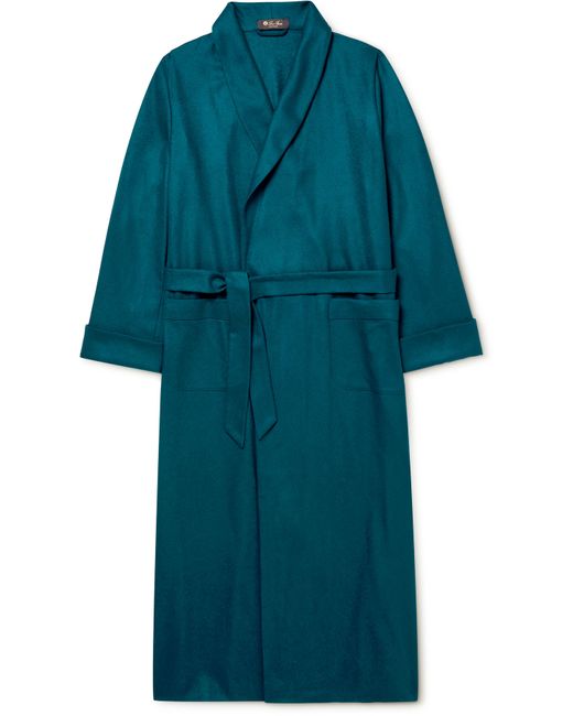 Loro Piana Stretch Cashmere and Silk-Blend Robe