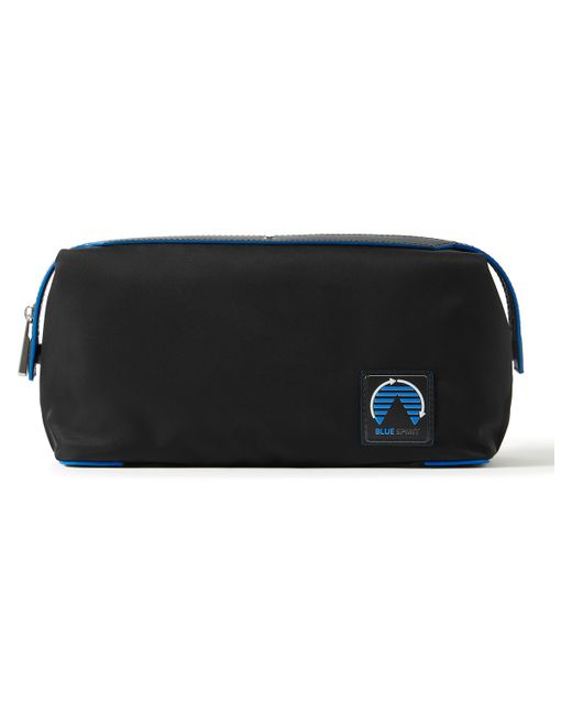 Montblanc Blue Spirit Leather-Trimmed ECONYL Wash Bag