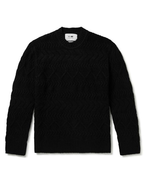 Nn07 Dominic Cable-Knit Sweater