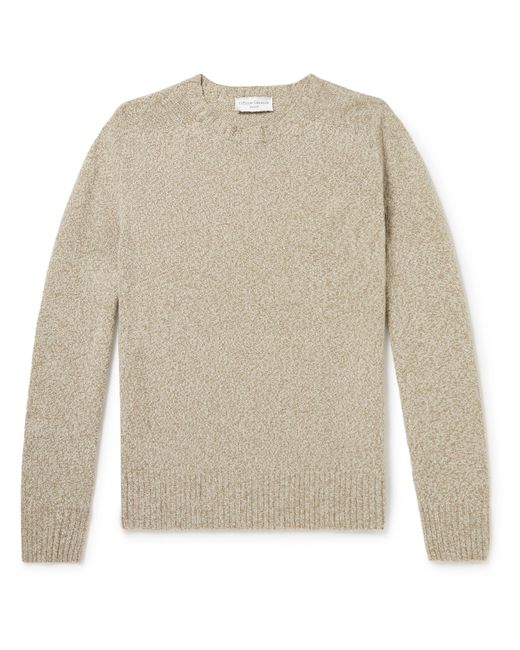 Officine Generale Wool and Cashmere-Blend Sweater