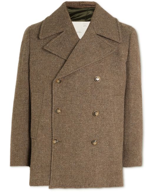 Giuliva Heritage Ottone Double-Breasted Wool Peacoat