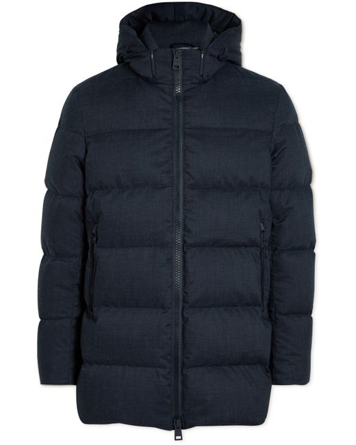 Herno Laminar Slim-Fit Quilted Shell Hooded Down Jacket