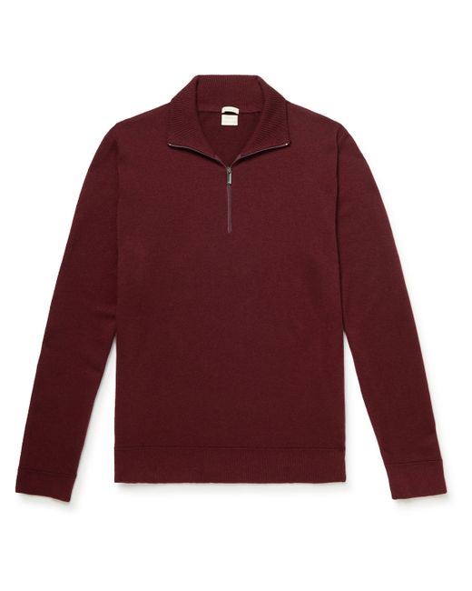 Massimo Alba Slim-Fit Cashmere Half-Zip Sweater
