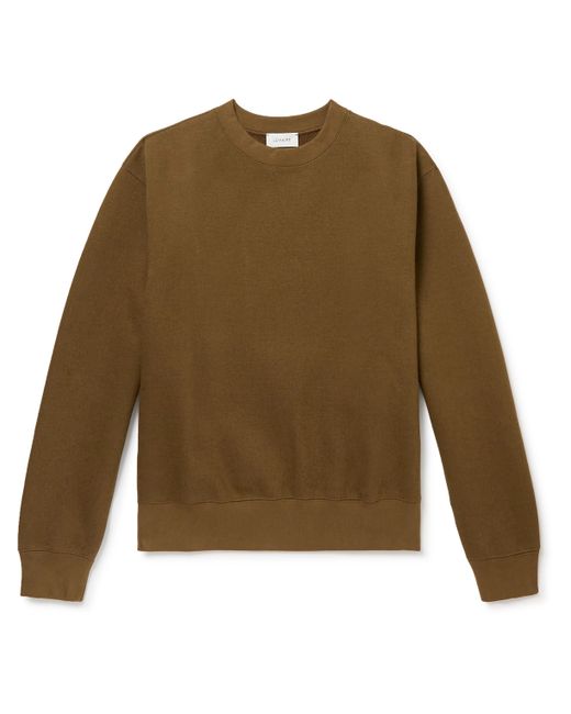 Lemaire Cotton and Wool-Blend Jersey Sweatshirt