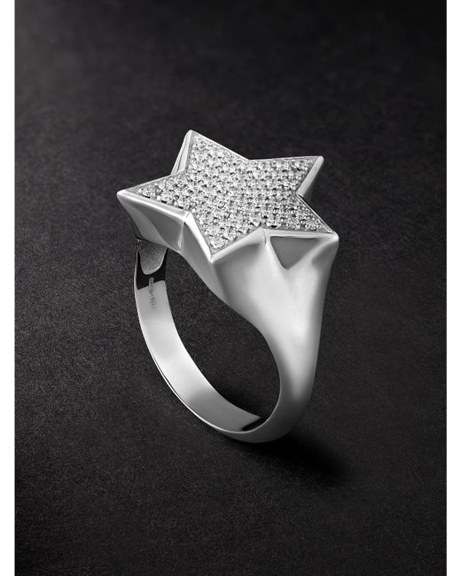 Eéra Star White Gold Diamond Ring