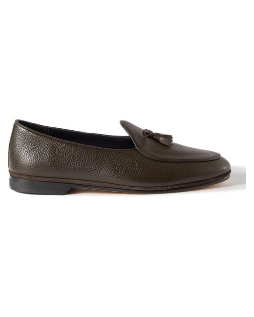 Rubinacci Marphy Full-Grain Leather Tasselled Loafers