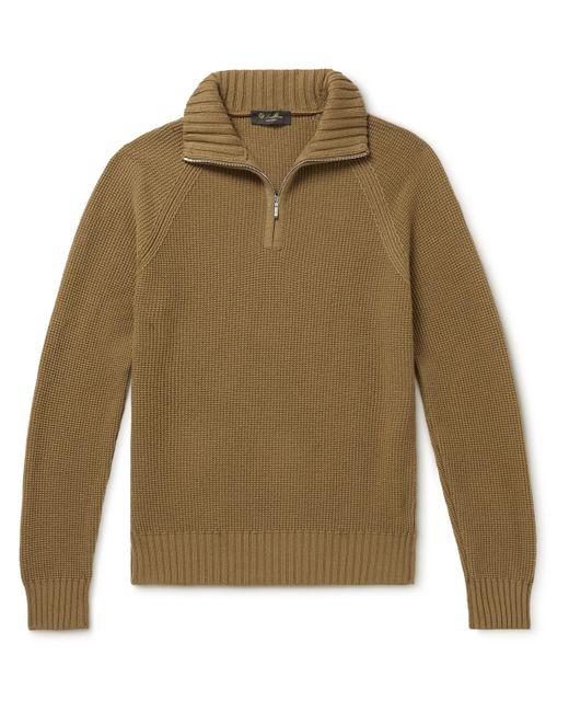 Loro Piana Cashmere Half-Zip Sweater