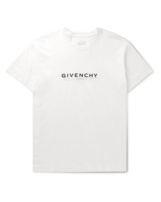 Givenchy Oversized Logo-Print Cotton-Jersey T-Shirt