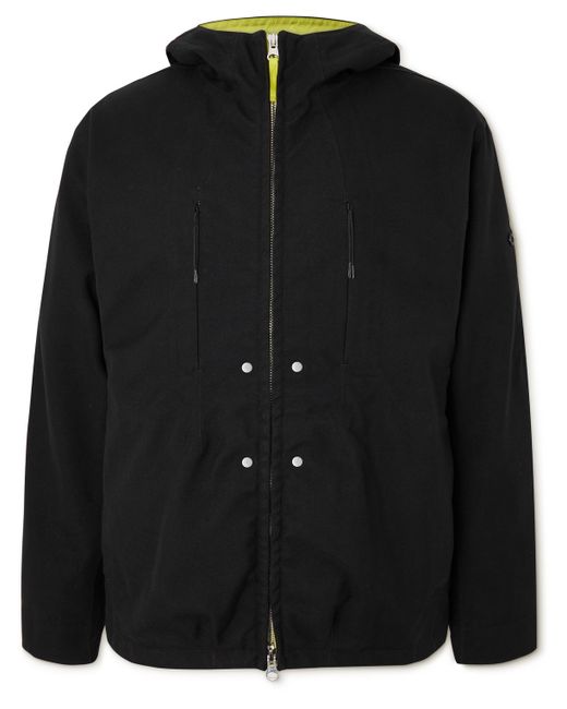 Stone Island Shadow Project Cotton-Blend Gabardine Hooded Parka with Detachable Quilted Shell Liner
