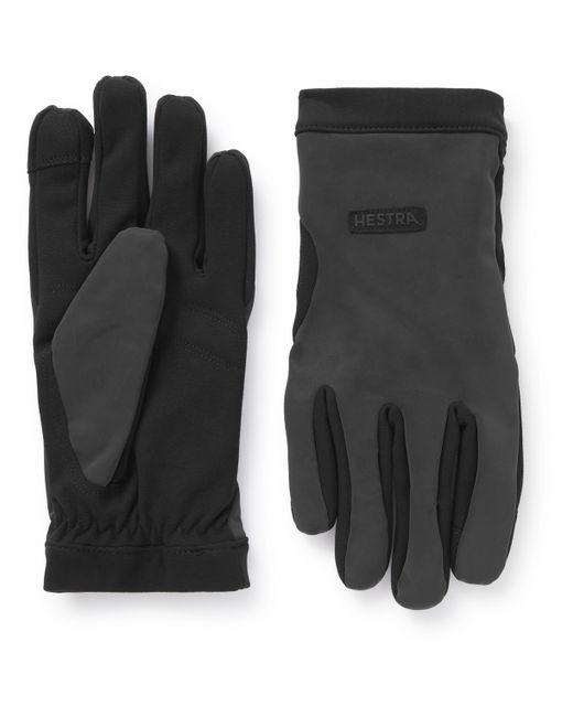 Hestra Mason Touchscreen Fleece-Lined Stretch-Shell Gloves